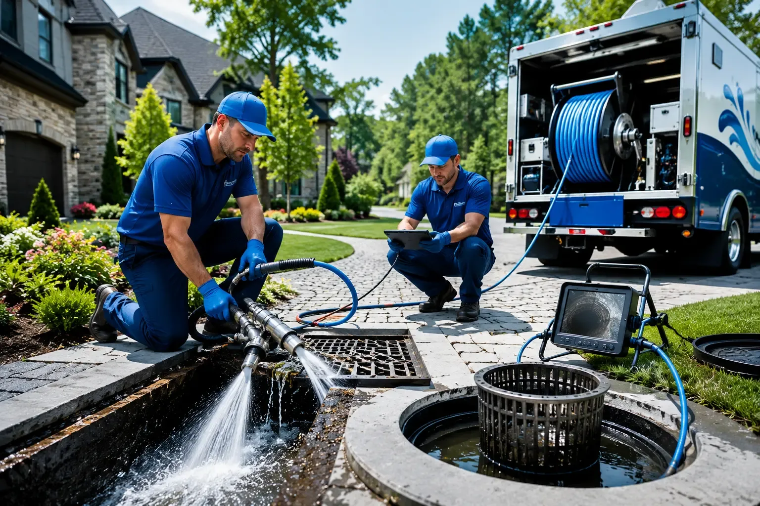 Local outdoor drain cleaning professionals in Ashaway, RI